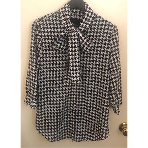 Kardashian Kollection Blouse/Button Down